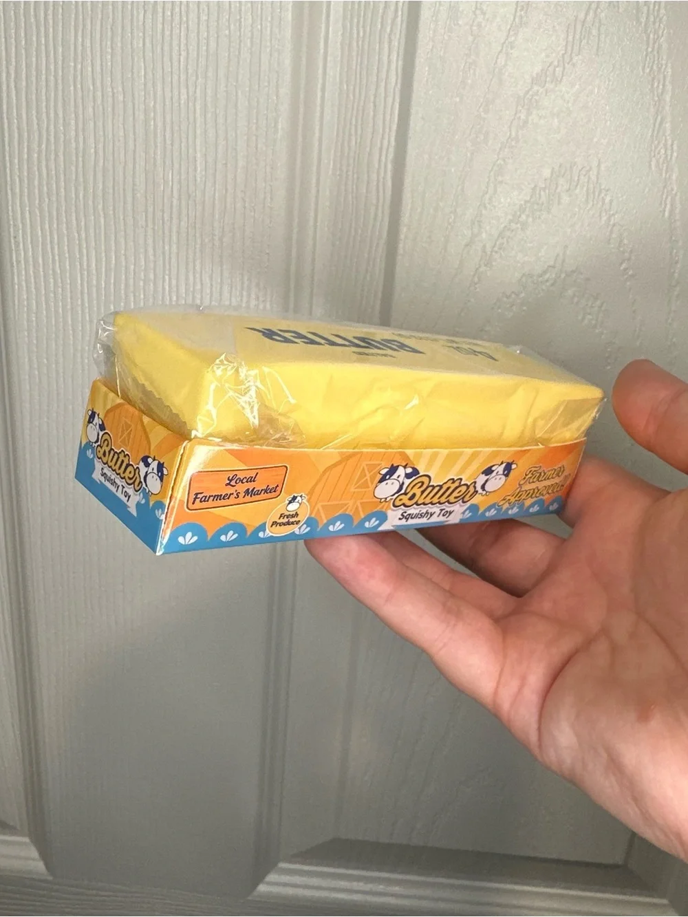 Butter Squishy Toy - Yellow, Viral Tik Tok